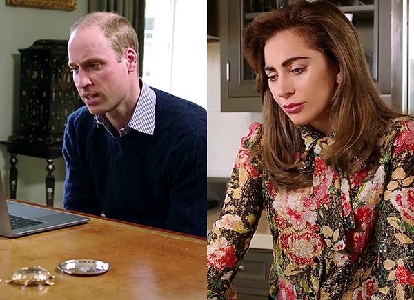 6. Апрель: Леди Гага и принц Уильям обсудили проблемы психических расстройств