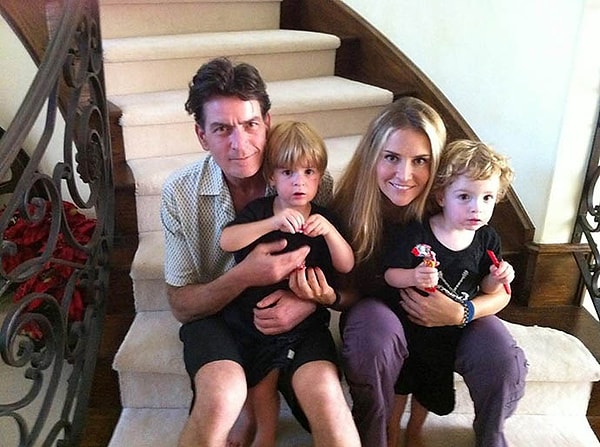 3. Чарли Шин и Брук Мюллер