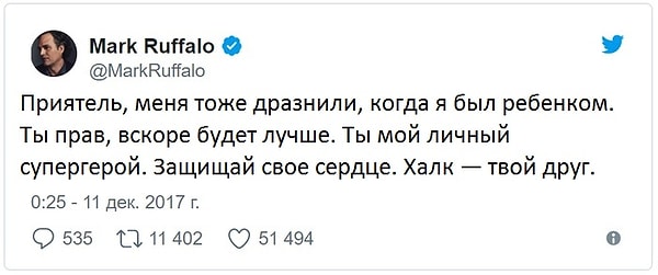 Марк Руффало, актер: