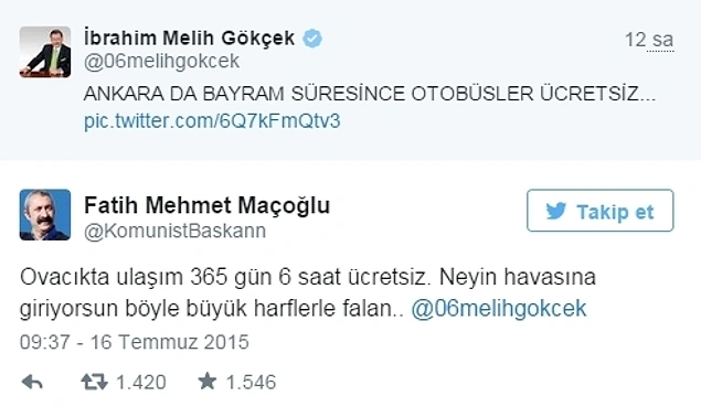Toplu taşımayı ücretsiz yaptı. Dileyenler toplu taşıma araçlarında bulunan bağış kutularına bir lira bırakabiliyor.