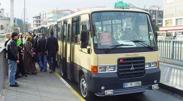 11. İstanbul'da bir kişilik minibüs ücreti 125.000 TL - 150.000 TL arası