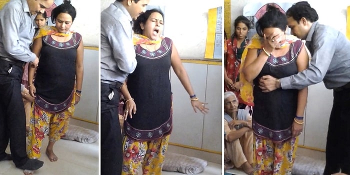 Bel Fıtığı Hastası Kadını Adım Dahi Atamayacak Durumdayken Yürüten Adam