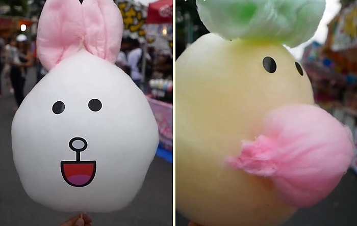 Görüp Görebileceğiniz En Şeker Sanat: Pamuk Şekeri Sanatı