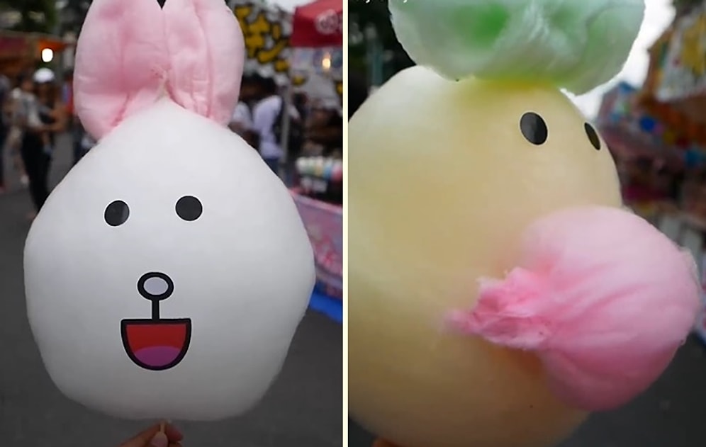 Görüp Görebileceğiniz En Şeker Sanat: Pamuk Şekeri Sanatı