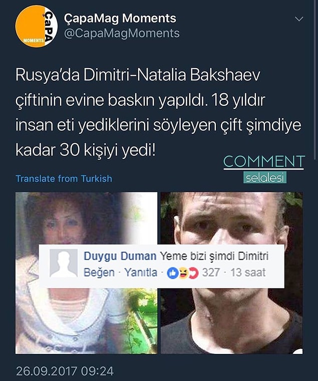 9. Yeme bizi Dimitri