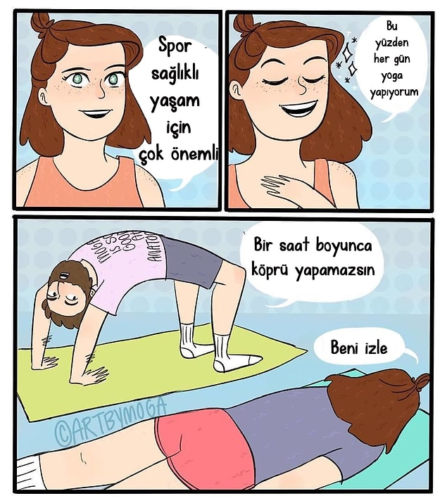 8. Dünyadaki en sağlıklı pozisyon "Köprü".