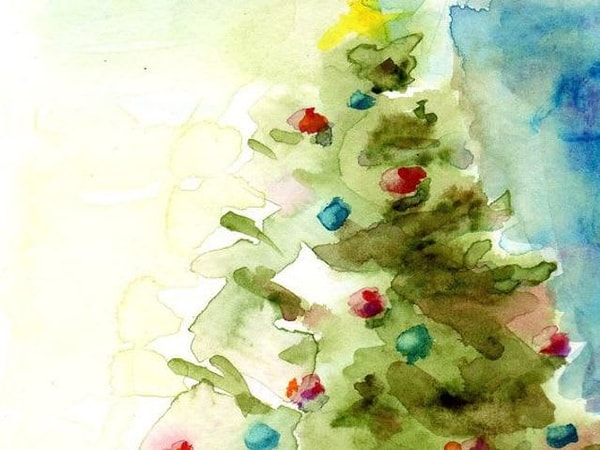 3. Какой цвет, по-вашему, доминирует на этой акварели?