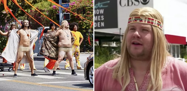 8. Lin-Manuel Miranda ile beraber Los Angeles sokaklarında 'Hair' gösterisi yapması ve tüm sokağa çıplak görünmesi. 😎