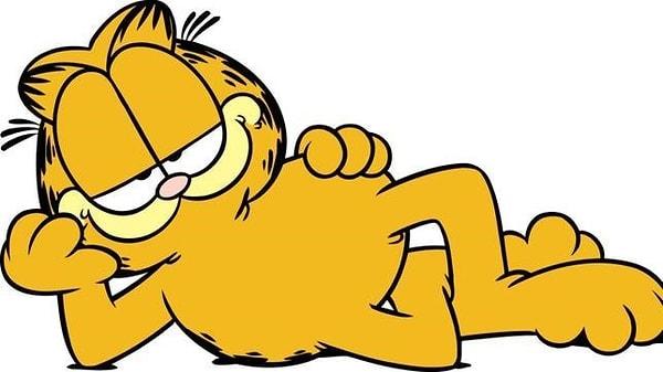 2. Rahatına Düşkün Bir Boğa Burcu: Garfield ♉