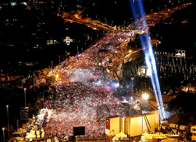 2. 15 Temmuz Demokrasi ve Milli Birlik Günü. 📷 Elif Öztürk