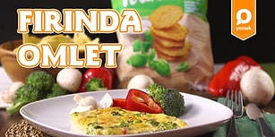 Bol Bol Malzemesiyle Lezzeti Fırından Gelen Fırında Omlet Nasıl Yapılır?