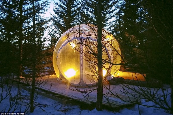 И не думайте, что вы замерзнете! Потому что в комнатах есть система вентиляции, и вы можете контролировать температуру.