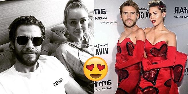 Liam Hemsworth ve Miley Cyrus Çiftinin 2017'de Gözlerimizden Kalp Fışkırtan Minnoş Anları