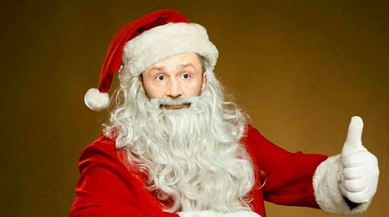 Только профи сможет узнать этих русских знаменитостей в костюме Деда Мороза на 7/7