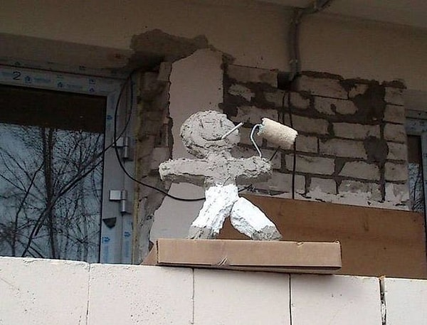 7. Строительный креатив как он есть 😆