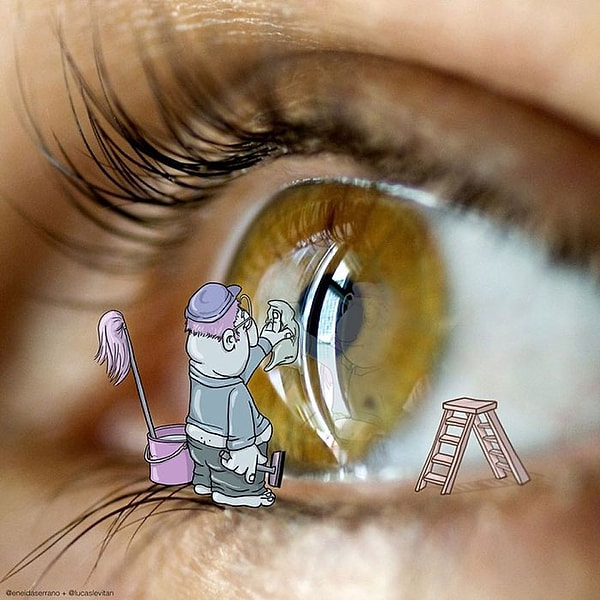 14. "Глазик почистим"