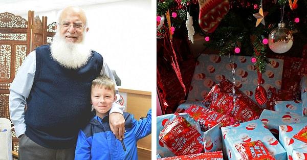 O günden sonra Alfie ve 12 yaşındaki ablası Hayley'nin, Noel Baba sürprizi bozulmasın diye her yıl eve bir hediyeyle geldi Bay Hussain.