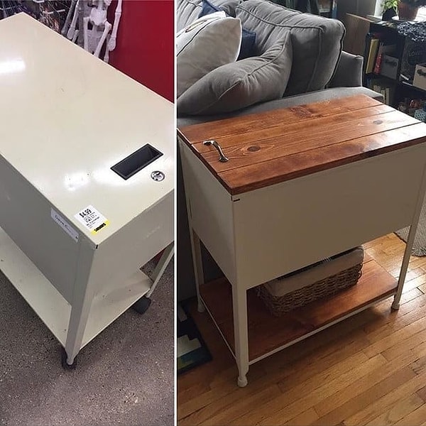 Дерево имеет свойство спасать даже в самой критической ситуации. В данном случае даже менять ничего не пришлось, небольшое дополнение - и вуаля, совсем другой вид.