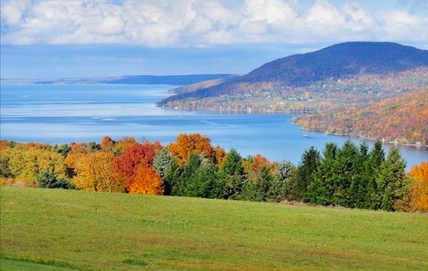 4. Озера Фингер, штат Нью-Йорк, США