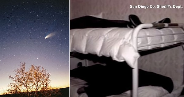 2. «Врата рая» — секта, члены которой совершили массовый суицид в 1997 году, когда ее основатель Маршалл Эпплуайт решил, что пролетающая мимо Земли комета Хейла-Боппа — это знак, что пора «вознестись»