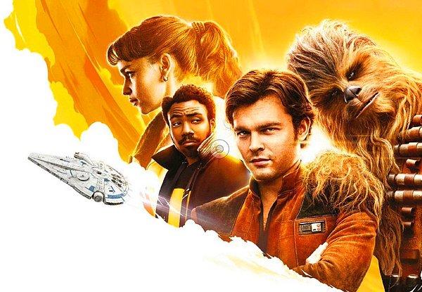 11. Mayıs 2018'de gösterime girecek "Solo: A Star Wars Story" filminin İnternet'e sızdırılan ilk görseli.