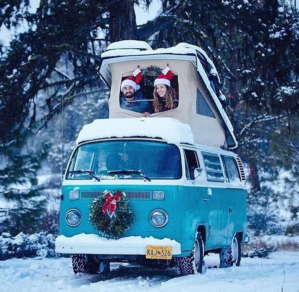 14. Снег - путешествию не помеха.