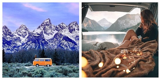 Увидев фотографии из проекта "Project Van Life", вы захотите бросить свою работу и немедленно отправиться путешествовать по миру!
