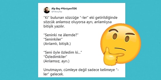 Bağlaç Olan "de"yi Ayrı Yazmak Kolay, Peki Bu Kuralları ve Bilgileri Biliyor muydunuz?