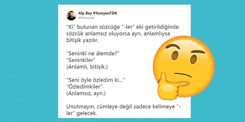 Bağlaç Olan "de"yi Ayrı Yazmak Kolay, Peki Bu Kuralları ve Bilgileri Biliyor muydunuz?