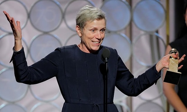 Drama Dalında En İyi Kadın Oyuncu: Frances McDormand
