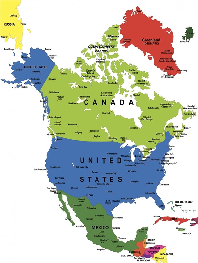 Kuzey Amerika!
