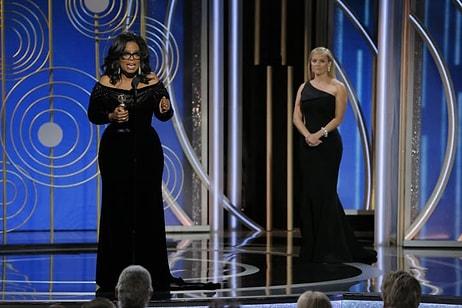 Ünlü TV Programcısı Oprah Winfrey'nin Altın Küre Ödülünü Alırken Yaptığı Konuşma Gözlerinizi Dolduracak!