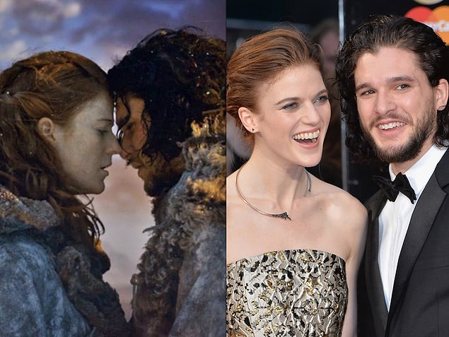 Nasıl olduysa Rose Leslie ve Kit Harington'dan daha sık birlikte görmeye devam edeceğiz gibi duruyor!