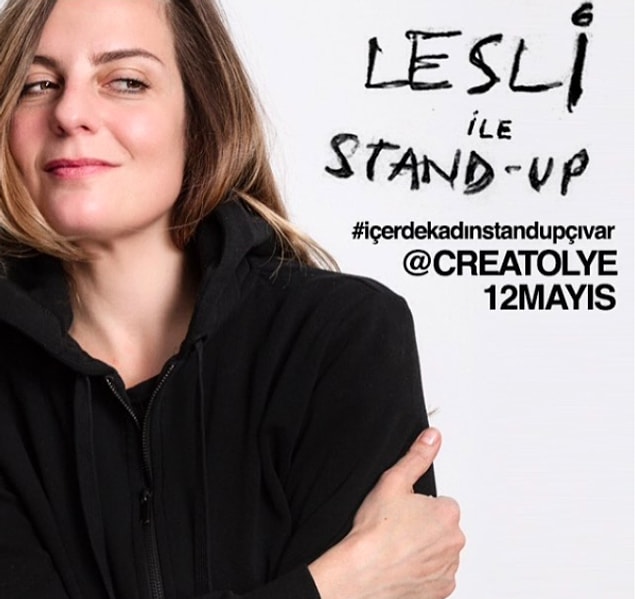 Yeni nesil stand-upçılarımızın başında gelen yetenekli mi yetenekli, zeki mi zeki ve komik mi komik bir isim Lesli Karavil!