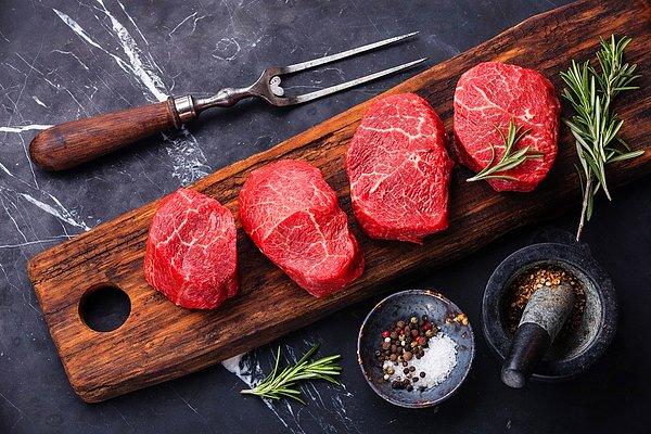 Yüksek kırmızı et tüketimi sekiz hastalıktan ölme riskini arttırır.