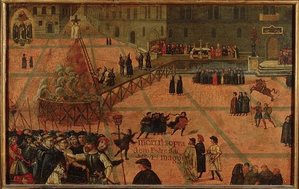 Burjuvaların devrimi ve Girolamo Savonarola'nın infazı