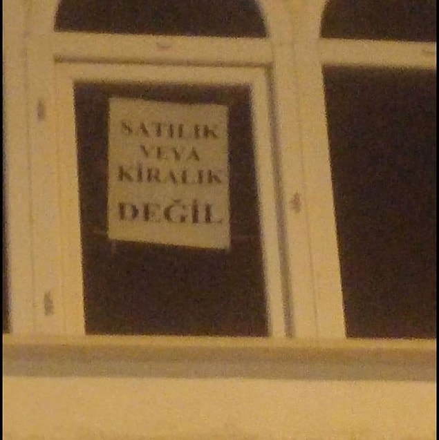 2. Ayrıca burası bir konut değildir