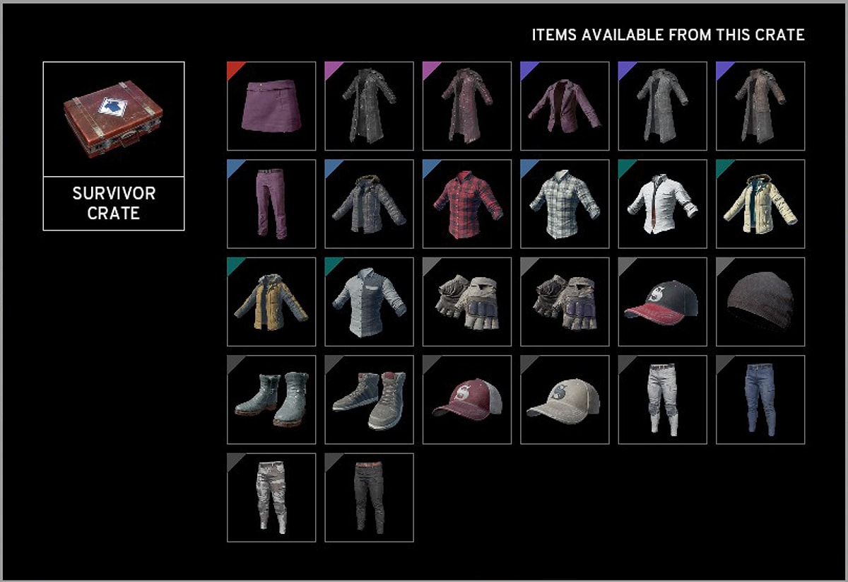 Wanderer crate. Wanderer crate