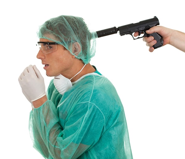 8. Всегда есть риск того, что вам придется выполнять свою работу в опасных для жизни условиях