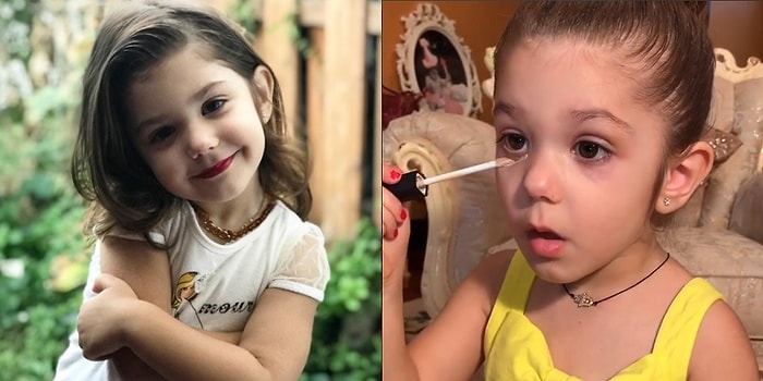 Знакомьтесь! 3-летний профи в макияже, Лириана, набирает тысячи просмотров в сети!