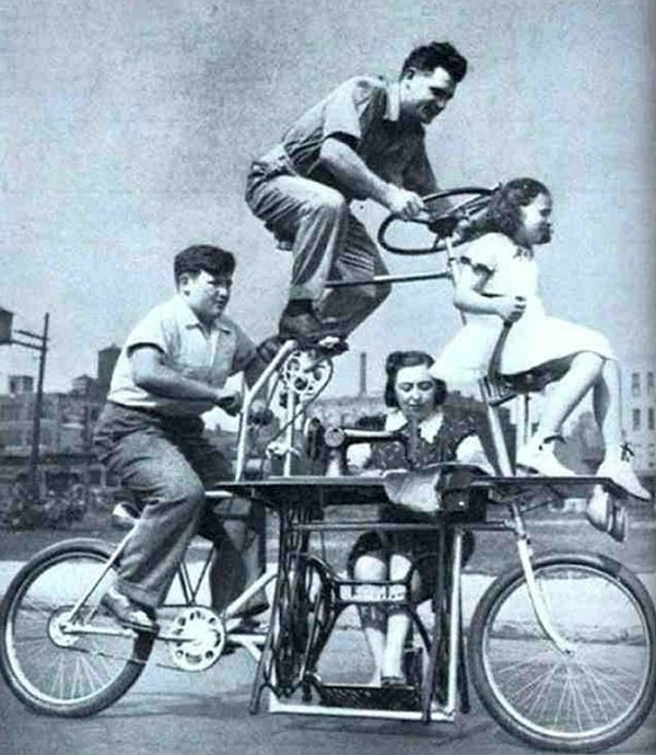 16. Семейный велосипед