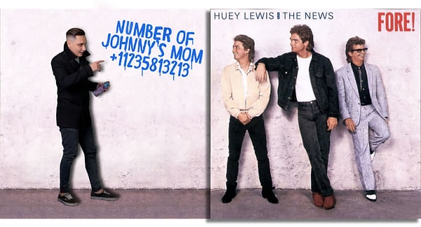 14. Huey Lewis And The News - Fore! (1986)