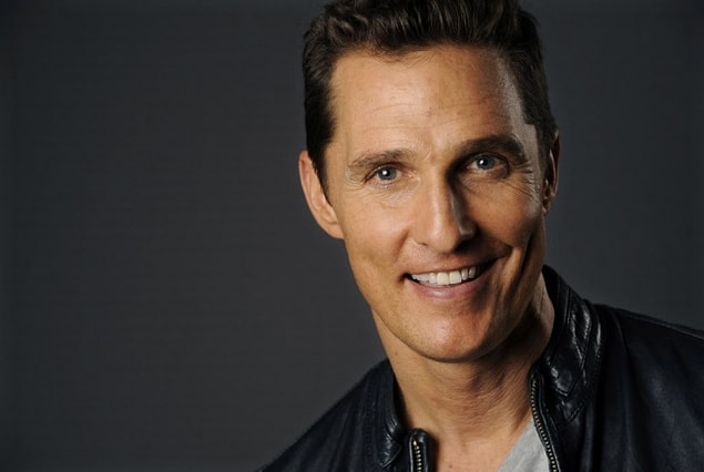 3. Matthew McConaughey
