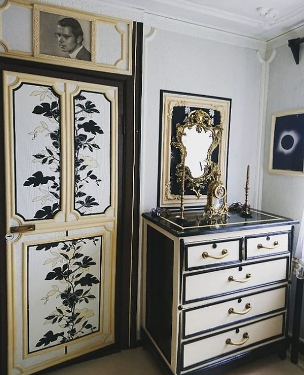 12. Цветочные мотивы соединяют воедино интерьер разных комнат 🌹