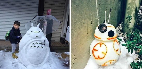 Вот как жители Японии ответили на небывалый снегопад в Токио! На это стоит посмотреть!