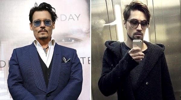 2. Джонни Депп и Дима Билан