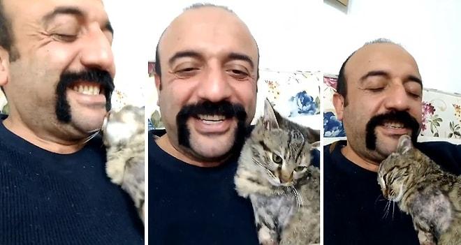 Engelli Kedisiyle Aşk Yaşayan Osman Kaplan'dan İçinizi Isıtacak Görüntüler