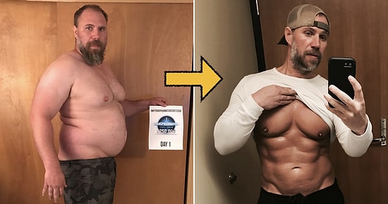 Отец троих детей сбросил 37 кг всего за 180 дней и достиг потрясающих результатов