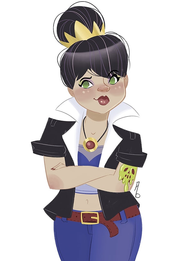 6. Злая Королева, "Белоснежка"