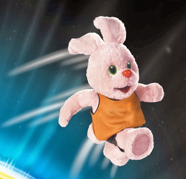 4. Какой продукт рекламировал этот кролик?